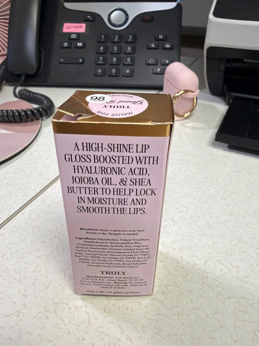 Brand new truly lip balm